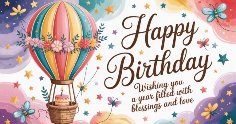 Happy Birthday Blessings and Wishes