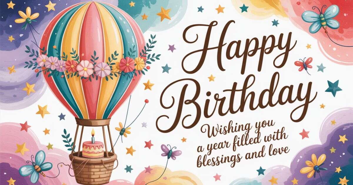 Happy Birthday Blessings and Wishes