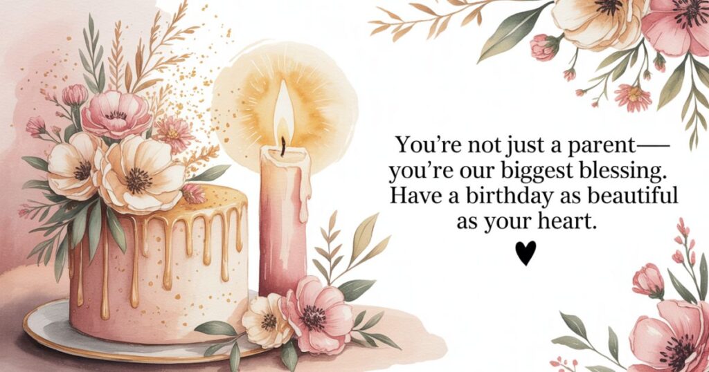 Happy Birthday Wishes for Parents