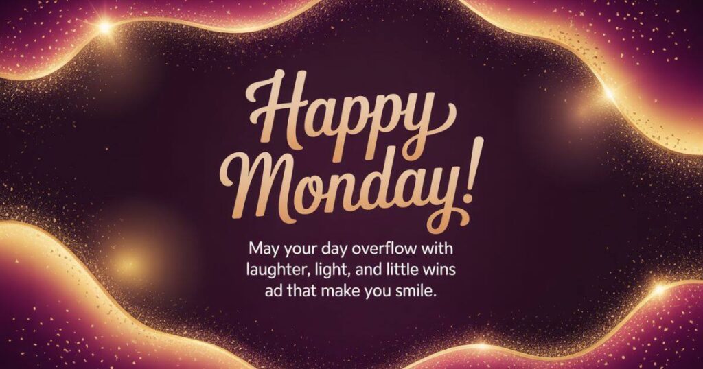 Happy Monday Blessings
