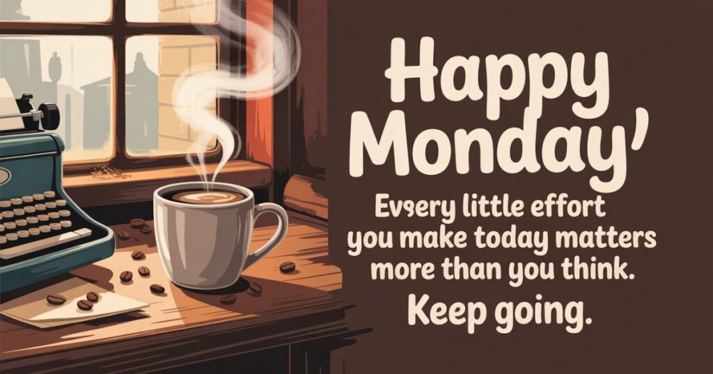 Monday Morning Notes
