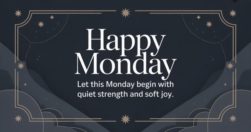 Short Monday Blessings