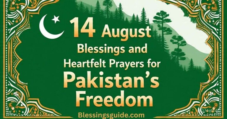 14 August Blessings