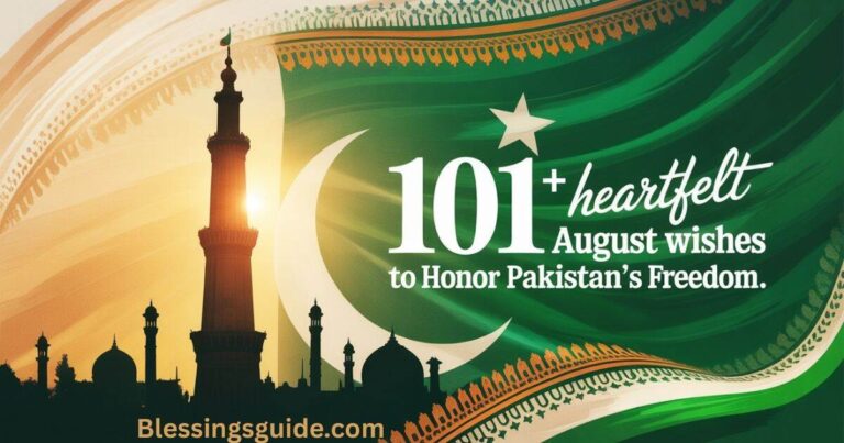 101+ Heartfelt 14 August Wishes