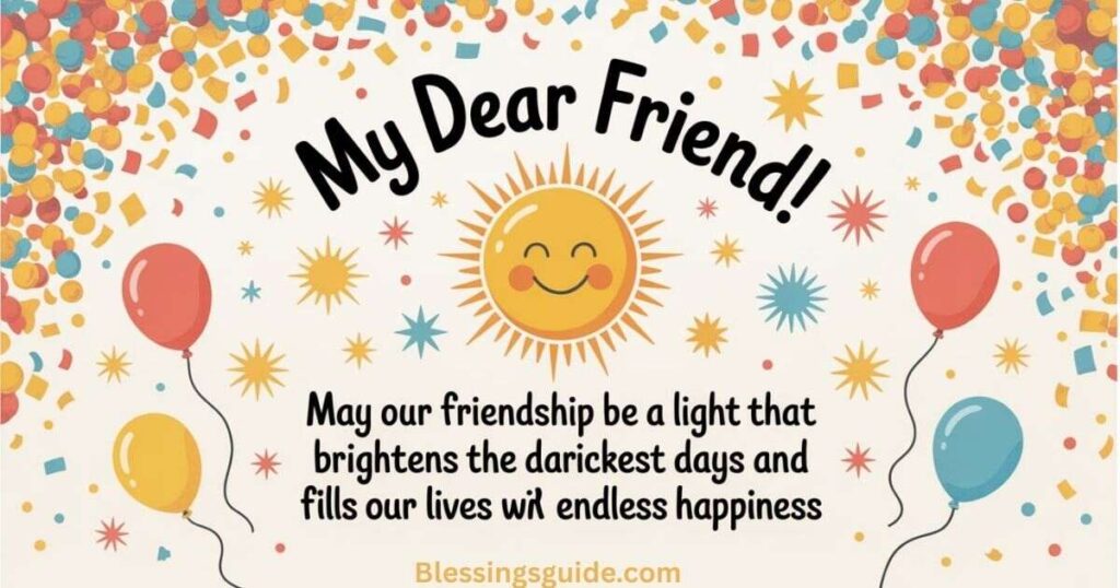 Positive Blessings for Friendship