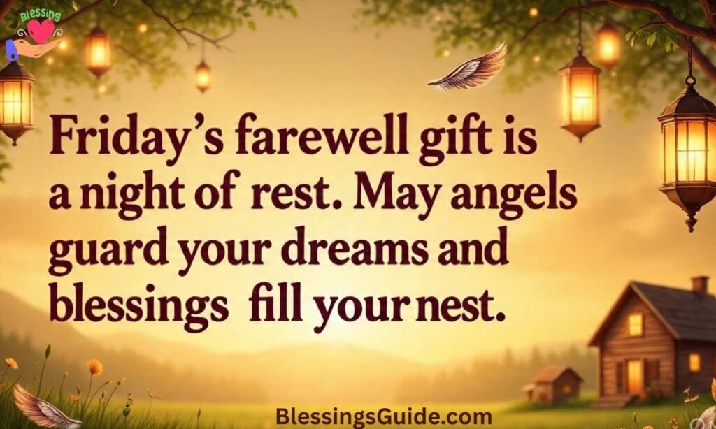 Good Night Friday Blessings Images And Quotes