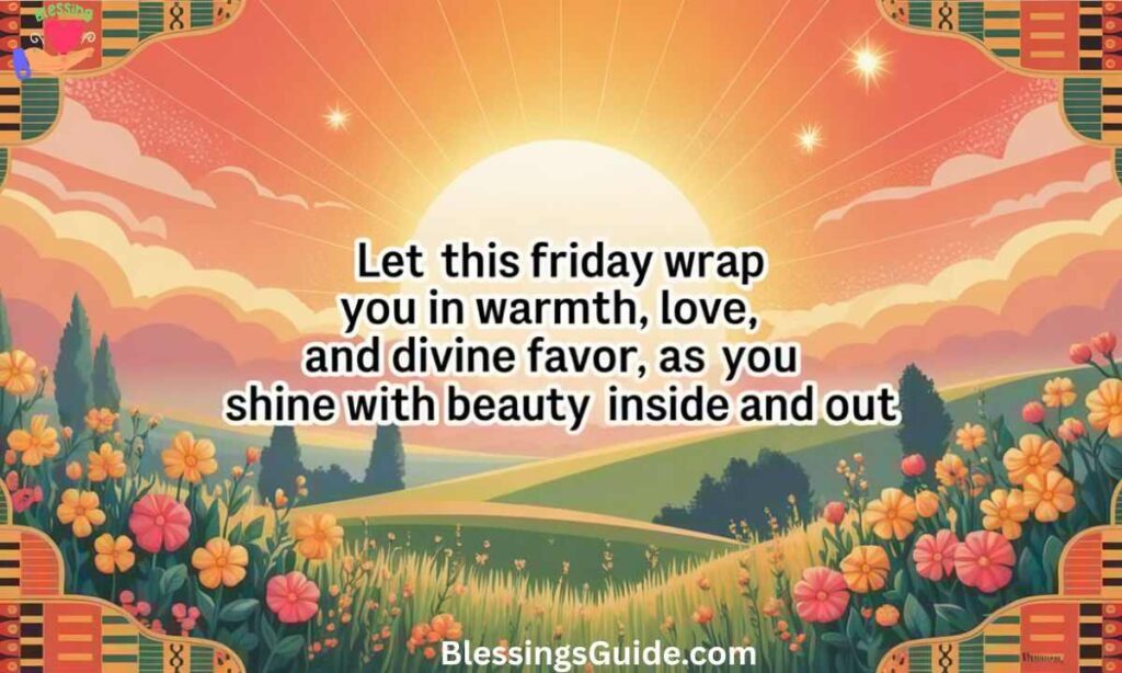 Beautiful African American Friday Blessings