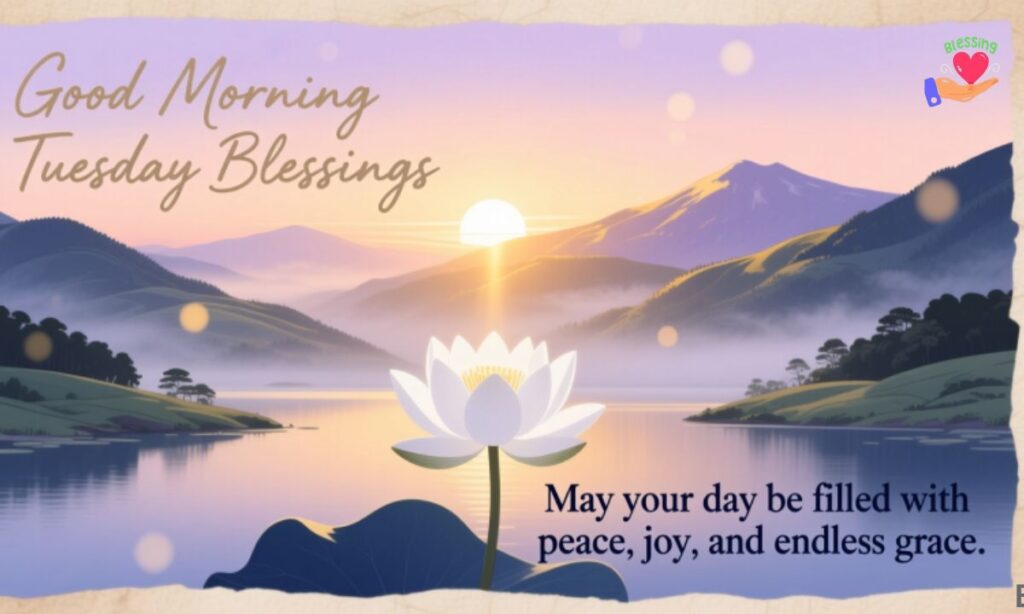 Good Morning Tuesday Blessings Quotes