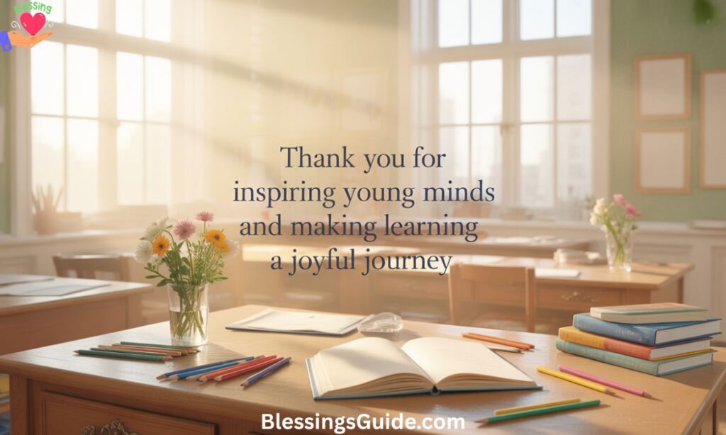Heartfelt Good Morning Message to School Teacher