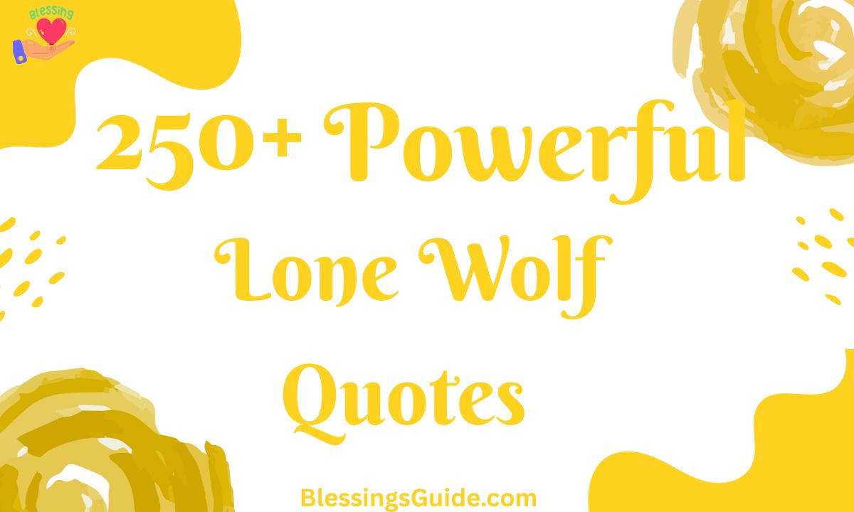 Lone Wolf Quotes