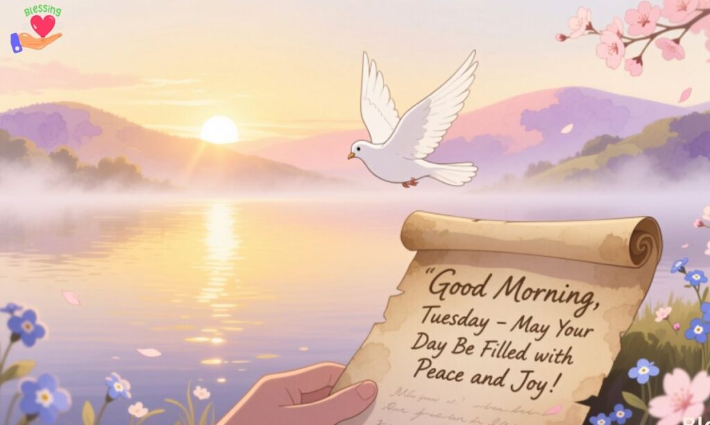 Positive Good Morning Tuesday Blessings