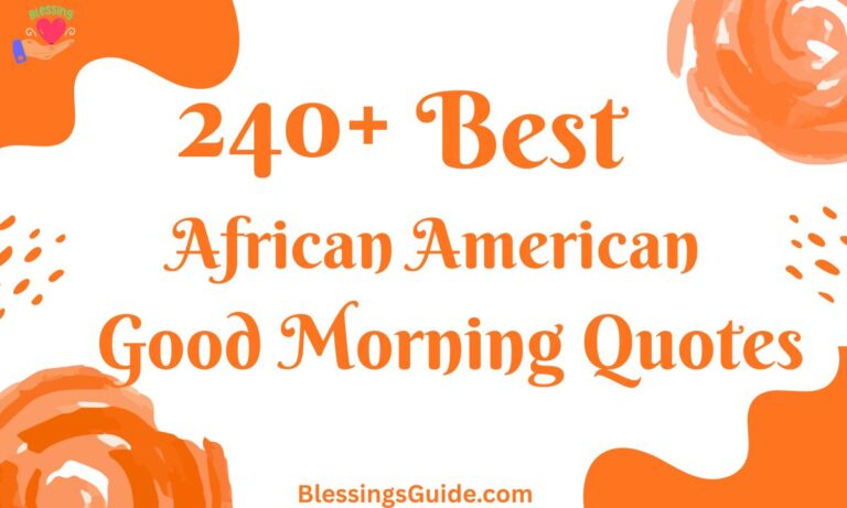 African American Good Morning Quotes